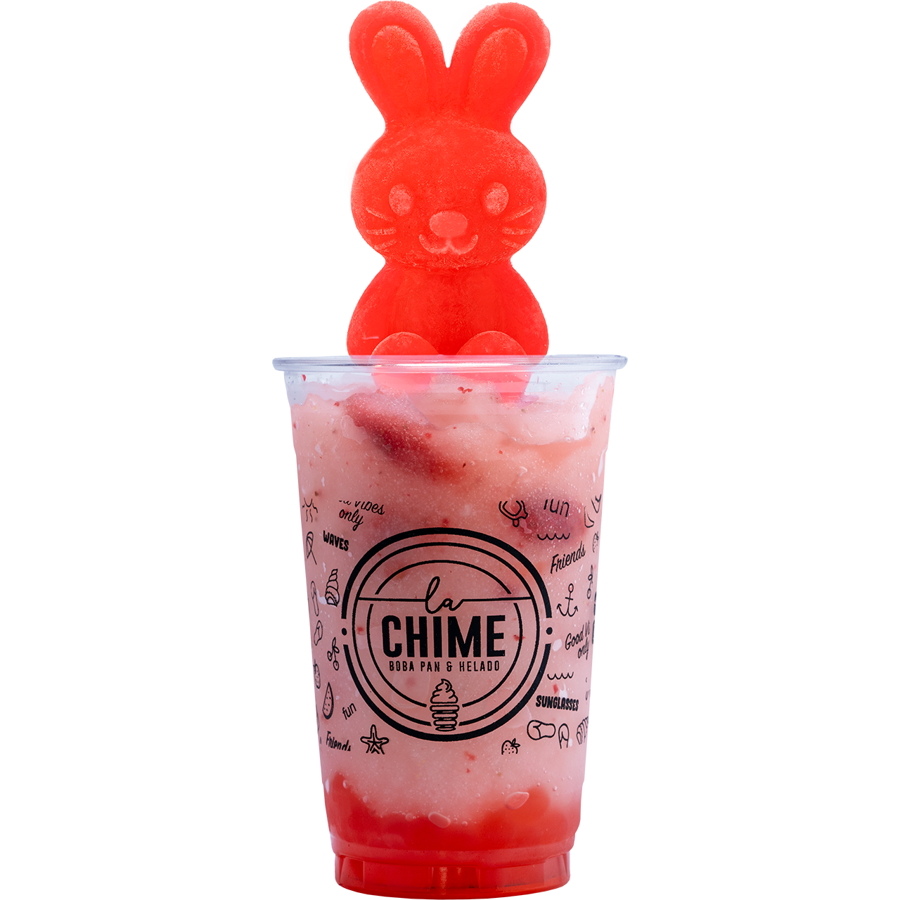 Slushie Lichy de Fresa